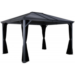 Tonnelle de jardin Ventura 296x423cm en aluminium thermolaqué – SOJAG
