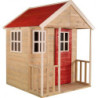 Cabane de jeux en bois pour enfants 120x120x155cm Fuchs de Wendi Toys