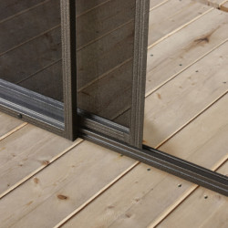 Jardin d’hiver Castel 362x427cm aluminium et polycarbonate SOJAG