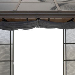 Jardin d’hiver Castel 362x427cm aluminium et polycarbonate SOJAG