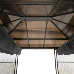 Jardin d’hiver Castel 362x427cm aluminium et polycarbonate SOJAG