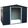 Abri en métal anthracite Titan Premium 4,77m² DURAMAX