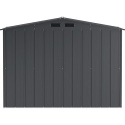 Abri en métal anthracite Titan Premium 4,77m² DURAMAX