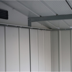 Abri en métal anthracite Titan Premium 4,77m² DURAMAX