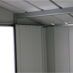 Abri en métal anthracite Titan Premium 4,77m² DURAMAX