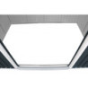 Abri en métal anthracite avec Skylight 4,84m² DURAMAX
