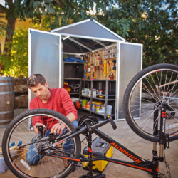 Abri de jardin 4,2m² en polycarbonate RUBICON - Palram - Canopia