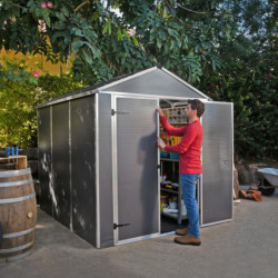 Abri de jardin 4,2m² en polycarbonate RUBICON - Palram - Canopia