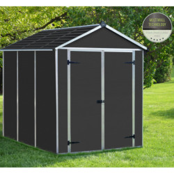 Abri de jardin 4,2m² en polycarbonate RUBICON - Palram - Canopia