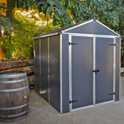 Abri de jardin 4,2m² en polycarbonate RUBICON - Palram - Canopia