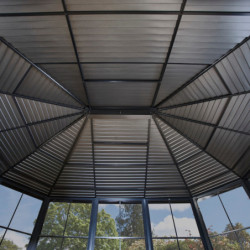 Pavillon Charlestone de SOJAG 384x489cm en aluminium et acier