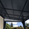 Tonnelle 363x298cm Portland aluminium et acier galvanisé SOJAG