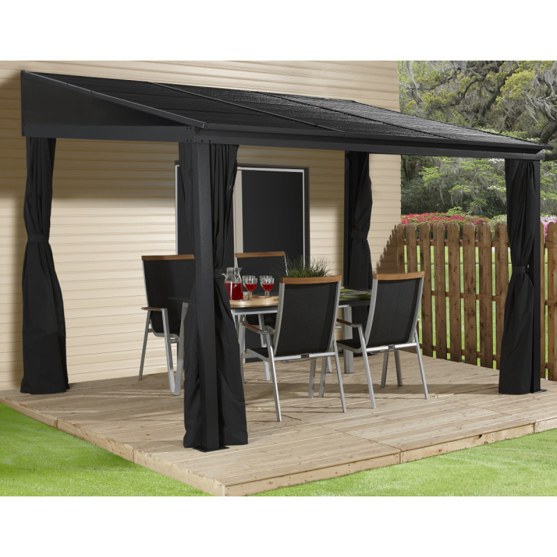 Tonnelle 484x298cm Portland aluminium et acier galvanisé SOJAG