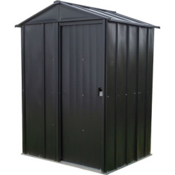 Petit abri 1,5m² en acier galvanisé gris anthracite - Spacemaker