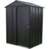 Petit abri 1,5m² en acier galvanisé gris anthracite - Spacemaker