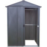 Petit abri 1,5m² en acier galvanisé gris anthracite - Spacemaker