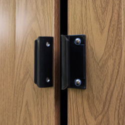 Petit abri 2,93m² en acier galvanisé aspect bois - Spacemaker