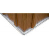 Petit abri 2,93m² en acier galvanisé aspect bois - Spacemaker