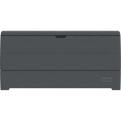 Coffre de jardin en résine anthracite 416L DURAMAX
