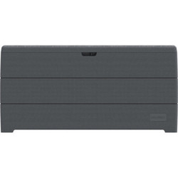 Coffre de jardin en résine anthracite 416L DURAMAX