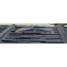 Abri de jardin en PVC 11,95m² + kit de fondation DarkGrey Apex Duramax