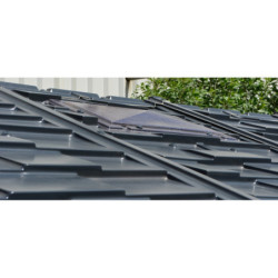 Abri de jardin en PVC 11,95m² + kit de fondation DarkGrey Apex Duramax