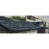 Abri de jardin en PVC 11,95m² + kit de fondation DarkGrey Apex Duramax