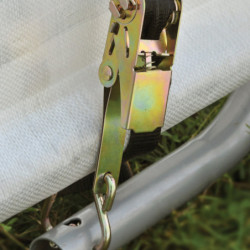 Abri de jardin 3,24m² en acier et polyéthylène gris Shelter Logic