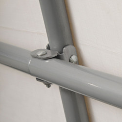 Abri de jardin 9m² à toit arrondi en polyéthylène - Shelter Logic