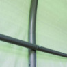 Abri de jardin 5,76m² en acier et polyéthylène vert Shelter Logic