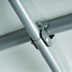 Abri de jardin 5,76m² en acier et polyéthylène vert Shelter Logic