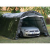 Garage 18,3m² en acier et polyéthylène vert Shelter Logic