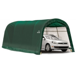 Garage 18,3m² en acier et polyéthylène vert Shelter Logic