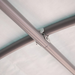 Garage 18,3m² en acier et polyéthylène vert Shelter Logic