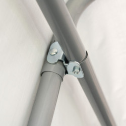 Garage 18,3m² en acier et polyéthylène gris Shelter Logic