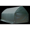 Garage 23,8m² en acier et polyéthylène vert Shelter Logic camping car