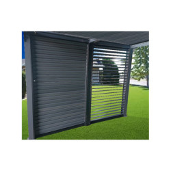 Panneaux ventelles amovible pour pergola alu 7,20m²/10,80m² HABRITA