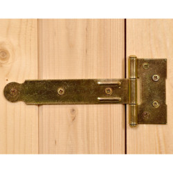 Abri pratique en bois massif brut 2,37m² avec large passage - Habrita