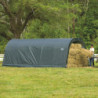 Abri pour animaux 22,6m² en acier et polyéthylène - Shelter Logic