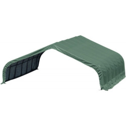 Abri pour animaux 40,9m² en acier et polyéthylène - Shelter Logic