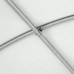 Auvent 370x370cm démontable en polyéthylène vert Shelter Logic