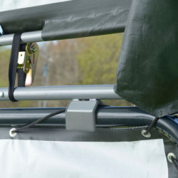 Ensemble pour auvent de 4 bâches de bardage - Shelter Logic