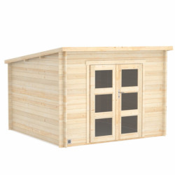 Abri de jardin en bois 19mm, surface 8,9m² Juno Modern Forest Style