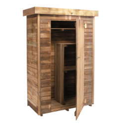 Armoire de jardin en bois traité, surface 0,72m² THEO - Forest Style