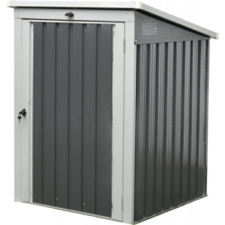 Cache-poubelle Westmann simple en acier pour conteneurs 240L