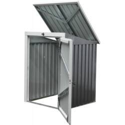 Cache-poubelle Westmann simple en acier pour conteneurs 240L