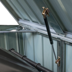 Cache-poubelle Westmann simple en acier pour conteneurs 240L