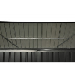 Cache-poubelle double 172x100x131cm en acier 2x240L – Westmann