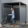 Abri à vélos  Westmann en acier thermolaqué gris anthracite 3,6m²