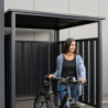 Abri à vélos  Westmann en acier thermolaqué gris anthracite 3,6m²